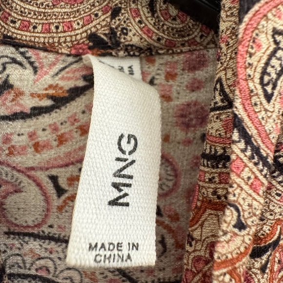 MANGO paisley blouse - Picture 2 of 3